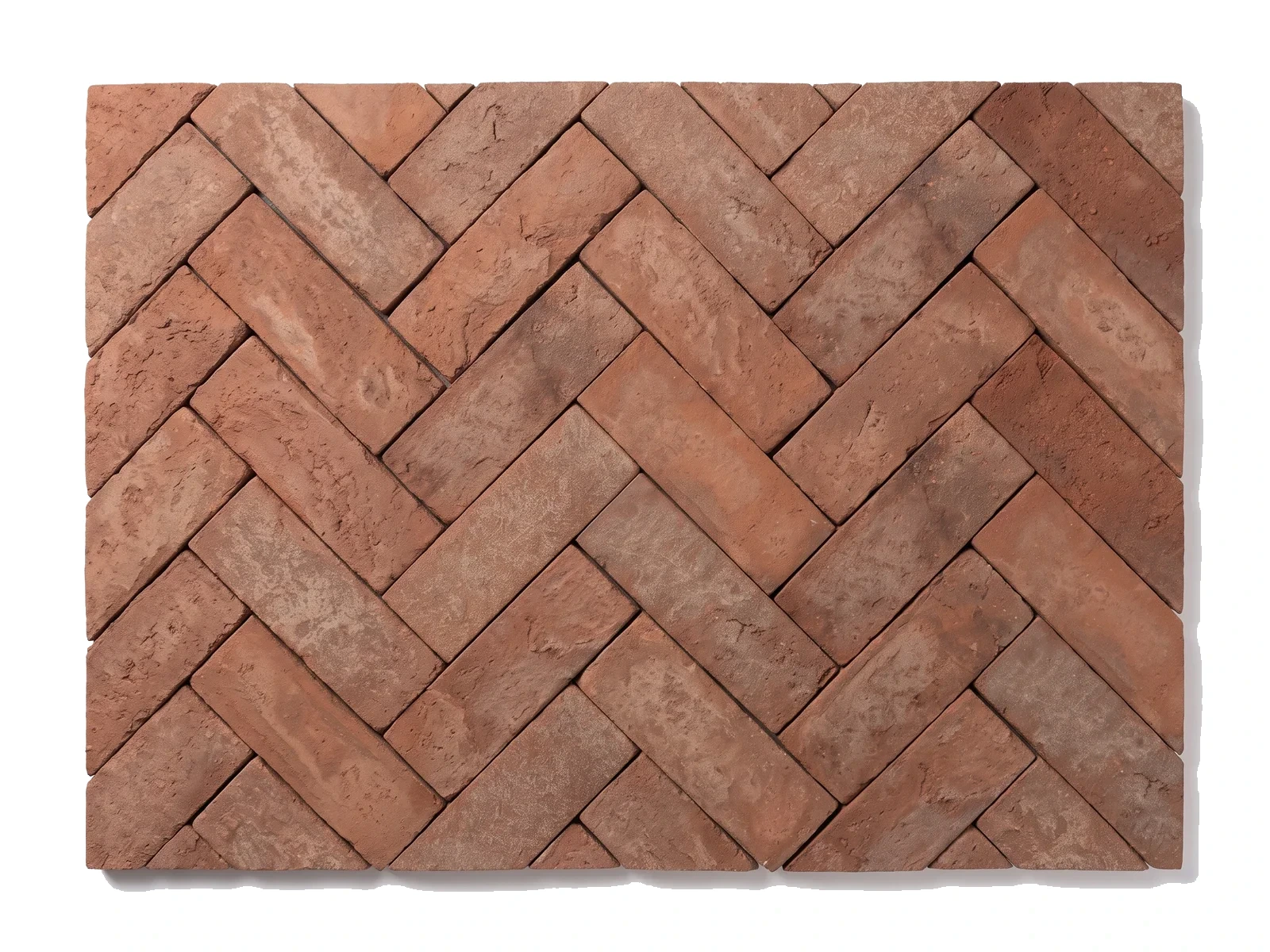 VBR-002 Doğal Sırlı Taban Tuğla Kaplama, 6.5x21.5x1.8, dokulu yüzey